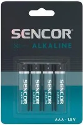 Produktbild von Sencor Battery SBA LR03 4BP AAA Alkaline