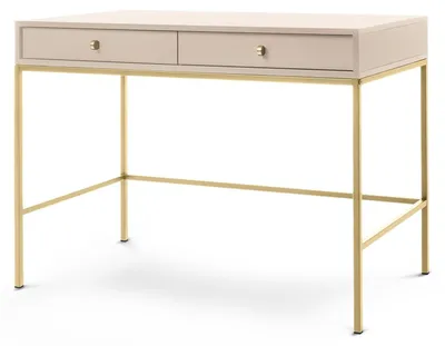 Productafbeelding van Kaptafel Kviat Zandbeige, poten goud