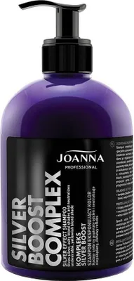 Produktbild von JOANNA SILVER BOOST COMPLEX Shampoo für blondes Haar - 500g SILBER