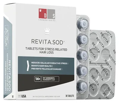 Produktbild von Ds Revita Sod Antioxidant+Hair Loss 30 Comprimidos