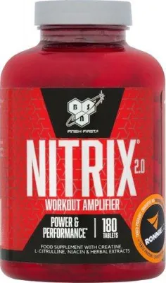 Produktbild von BSN Nitrix 2.0 (180 Tabs) Unflavoured - Kreatin - Kreatinmischung