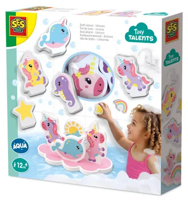 Zdjęcie produktu dla SES Creative Tiny Talents 13253, Zwierzątko do kąpieli, Chłopak, dziewczyna, Pianka, Wielobarwny