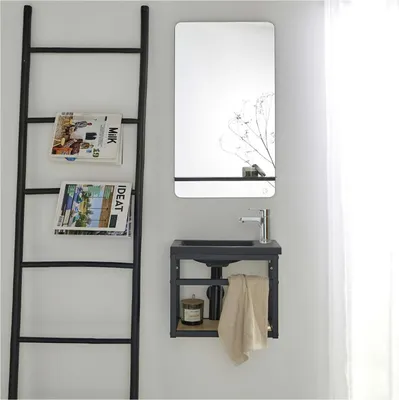 Immagine prodotto di Set lavabo + specchio + rubinetto SAO