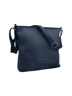 Produktbild von C6014 Cinino Umhängetasche Ledertasche Dunkelblau