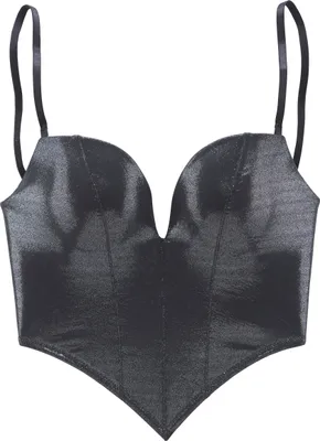 Produktbild von VIVANCE Corsage schwarz-metallic Größe 80 Cup A