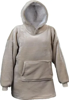 Produktbild von Unique Living - Übergroßer Hoodie 70x50x87cm Stein