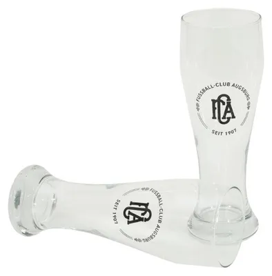 Produktbild von FC Augsburg Weizenbierglas 2er Set