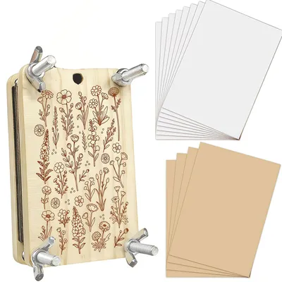 Blumenpresse-Set für Erwachsene, DIY-Blumenpresse-Buch, kreativ