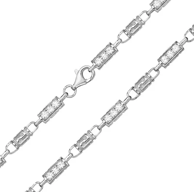 Produktbild von 925 Sterling Silber Herren - Kette - 76cm*6mm; TRS16825L30