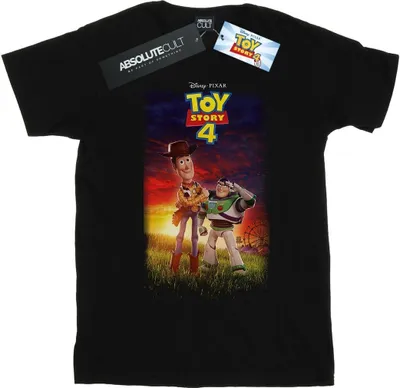 Produktbild von Disney - "Toy Story 4" T-Shirt für Herren BI52241 (4XL) (Schwarz)