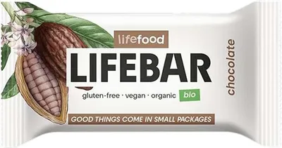 Immagine prodotto di Lifebar - Chocolate Mini 25 g, confezione da 20