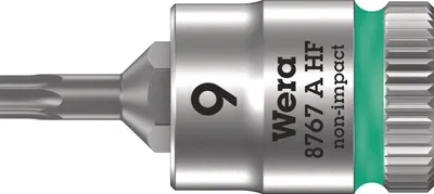 Image de Embout de tournevis avec fonction de blocage 1/4" T9x28 mm Wera | 4013288186843