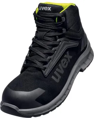 Produktbild von uvex 2 trend Sicherheitsschuh S3S Schnürstiefel schwarz/gelb 47