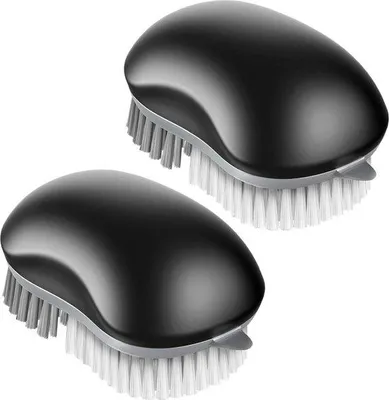Produktbild von Gartenkochwerkzeug-Set mit Anti-Slip-Griff und bequemer Handgriff - Set aus 2 Stück, schwarz