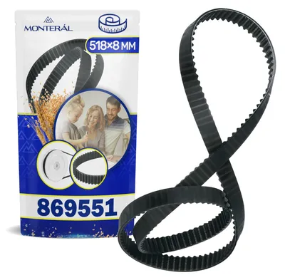 Tandriem für Brotbackmaschinen, 518 x 8 mm, Ersatzteil 869551