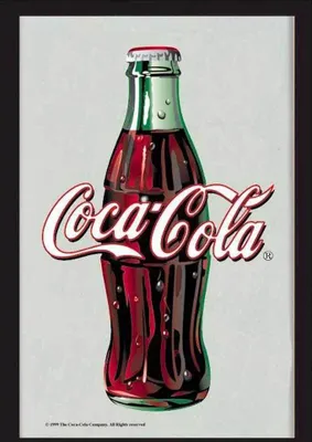 Produktbild von Bedruckter Spiegel Coca Cola Bottle