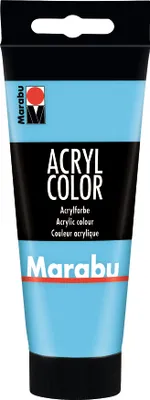 Produktbild von Marabu Acrylfarbe Acryl Color 100 ml hellblau 090