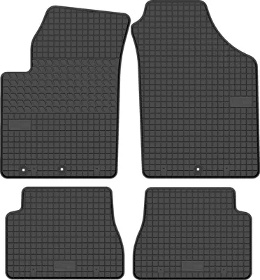 Immagine prodotto di Tappetini in gomma adatti per Kia Picanto I (dal 2004) Set di tappetini in gomma neri + tappo