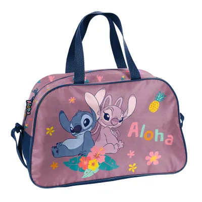 Productafbeelding van Paso sporttas, geschikt voor trainingen, reizen en sportlessen. Comfortabel voor kinderen. Merk: Stitch Aloha