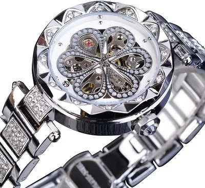 Produktbild von Elegante FORSINING Damenuhr in Silber – Zeitlos und Stilvoll KP14562