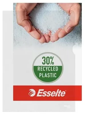 Obrázek produktu pro Esselte 18203, A4, Polypropylen (PP), Průhledná, 1 kapsy/kapes, 220 mm, 1 mm
