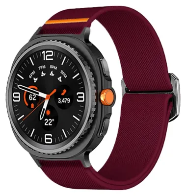 Image de Bracelet en nylon élastique pour montres Samsung Galaxy Watch 9 / 8 / 8 Classic, modèle sport