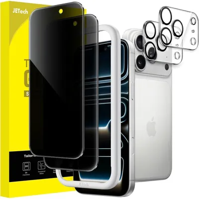 Immagine prodotto di Protezioni per lo schermo di iPhone 17 Pro da 6,3 pollici con protezione per la fotocamera, confezione da 2