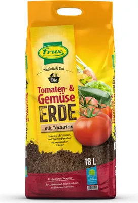 Produktbild von Frux Tomaten- & Gemüseerde 18L nährstoffreich pflanzfertig