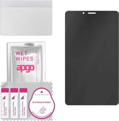 Produktbild von apgo Hybrid Privacy Schutzglas, Matt, kompatibel mit Lenovo Tab M7 3rd Gen, Anti-Spy, toller Ersatz für Hartglas, kratzfester Displayschutzglas, Displayschutz, Full Glue