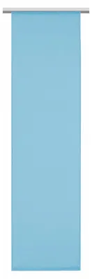 Produktbild von Flächenvorhang „Filip“:  Farbe: Blau Größe (HxB): 245x60cm