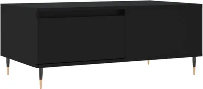 Produktbild von vidaXL Couchtisch Schwarz 90x50x36,5 cm Holzwerkstoff