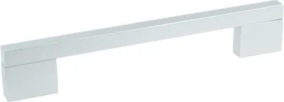 Produktbild von Möbelgriff Schrankgriff Schubladengriff Küchengriff aus Metall matt verchromt 160mm