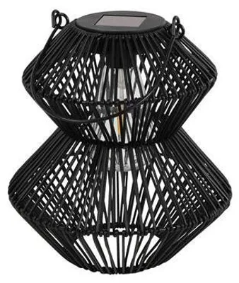 Image de Lanterne solaire Countryfield noire, H 23 cm