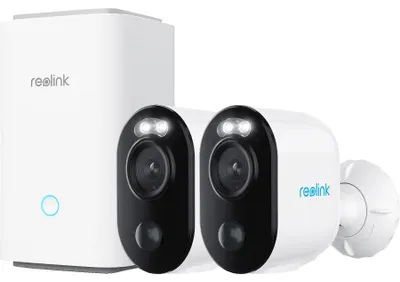 Produktbild von Reolink Hub 1 + 2x Argus Series B310, Basiseinheit, Drinnen, Reolink, Weiß, 11 Benutzer, MicroSD (TransFlash)