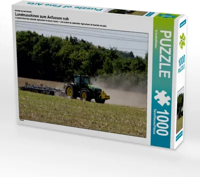 Produktbild von Calvendo Ein Motiv aus dem Kalender Landmaschinen zum Anfassen nah 1000 Teile Puzzle quer 640x480mm, CALVENDO; 7290382