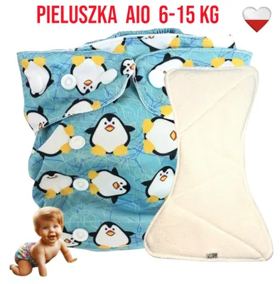 Imagen del producto de Pañales de bambú reutilizables todo en uno NappiMe para bebés