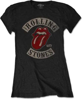 Produktbild von The Rolling Stones - Tour 1978 Damen Großes T-Shirt - Schwarz