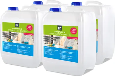 Produktbild von 4x 5 L Isopropanol 70 - Desinfektionsmittel für Oberflächen