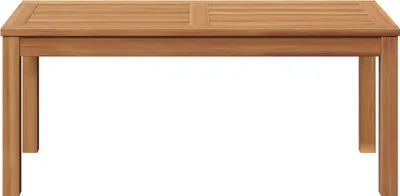 Immagine prodotto di vidaXL Tavolo marrone 95 x 45 x 40 cm in legno massiccio di teak