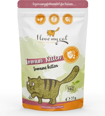 Produktbild von ILMC Immun Kitten Pulver - Nahrungsergänzung für Kätzchen 35 g