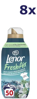 Produktbild von 8x Lenor Wasverzachter - 50sc700ml - fresh air - noorderlicht