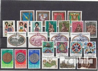 Produktbild von Briefmarken Liechtenstein 1977 1977 postfrisch