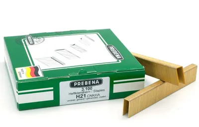Produktbild von Heftklammern Verzinkt Geharzt