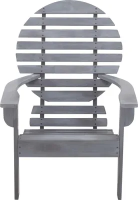 Produktbild von vidaXL Adirondack-Stuhl Massivholz Akazie Grau