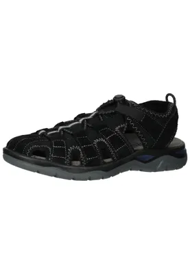 Produktbild von Dockers Tieffußbett Sandaletten in schwarz, Gr. 46