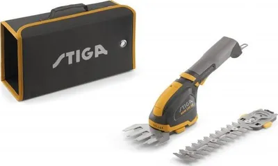 Obrázok produktu pre Stiga SGM 102 AE, Krovinorez a strunový vyžínač 2-v-1, 18 cm, Čierna, Šedá, Žltá, 83 dB, 86 dB, 73 dB