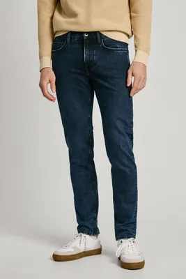 Produktbild von Pepe Jeans Herren Slim Fit Regular Waist Jeans Hatch Jeans