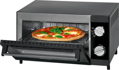 Produktbild von Bomann Multi-Pizza-Ofen MPO 2246 CB schwarz, 12 Liter Backraum, 1000 Watt