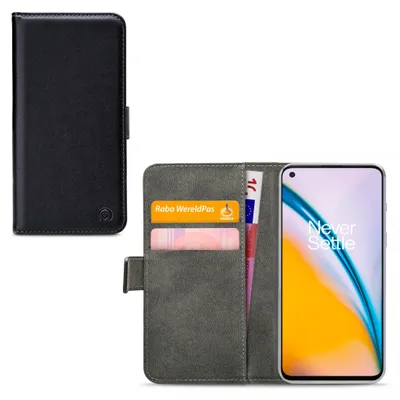 Produktbild von Mobilize Classic Gelly Wallet Handyhülle für OnePlus Nord 2 5G Hülle Klapphülle Geldbörse - Schwarz
