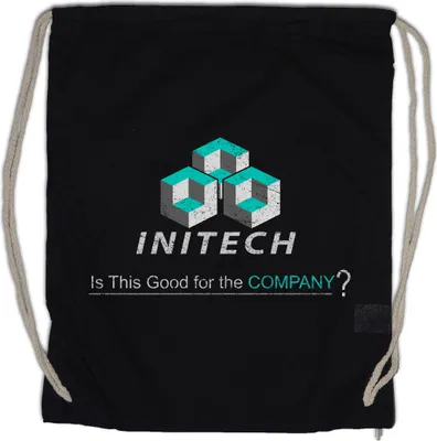 Produktbild von Urban Backwoods Initech, Turnbeutel, Farbe: Schwarz